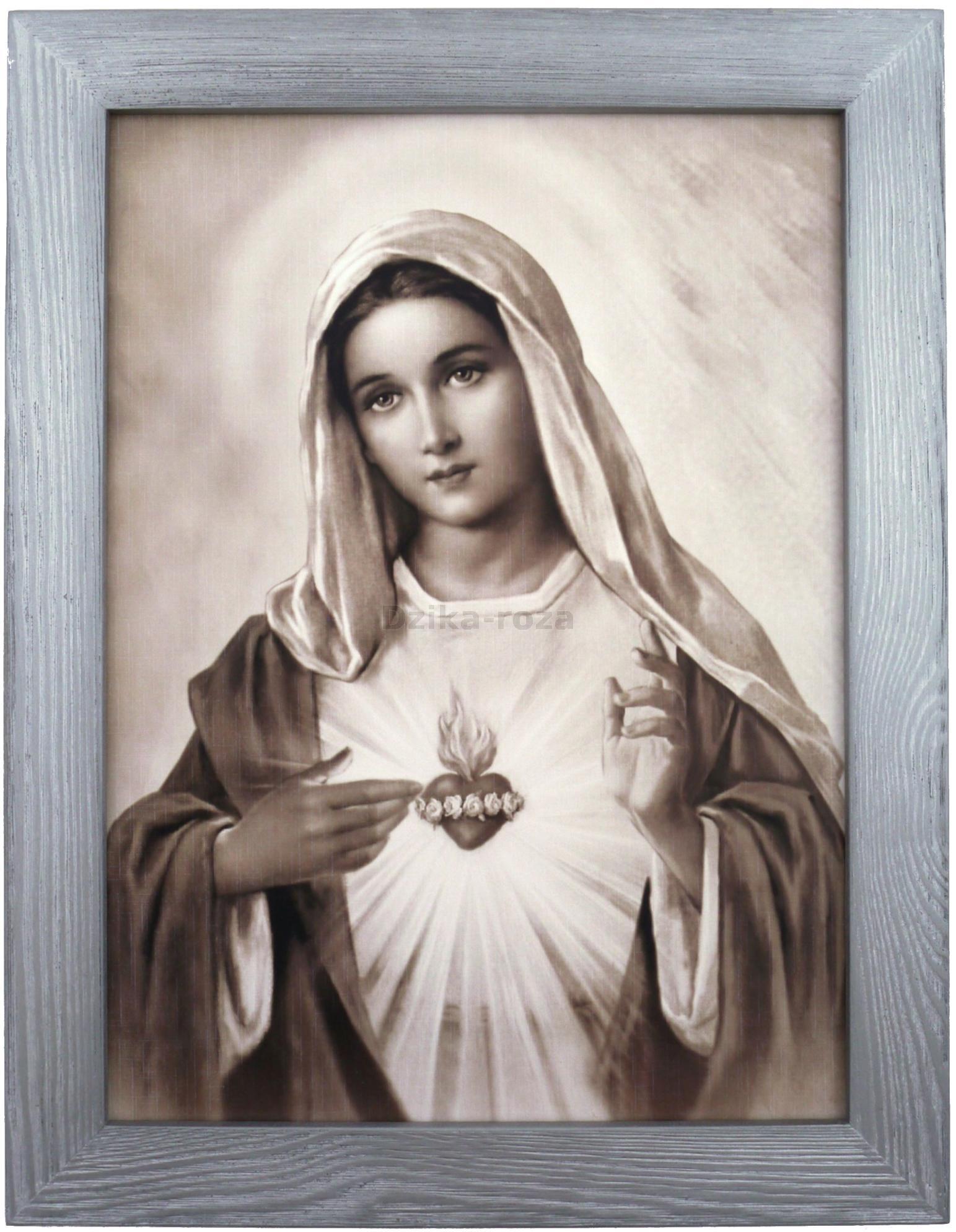 Znalezione obrazy dla zapytania Niepokalane  Serce Maryi Panny - obrazki