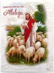 KARTKA NA WIELKANOC LAURKA JEZUS CHRYSTUS DOBRY PASTERZ